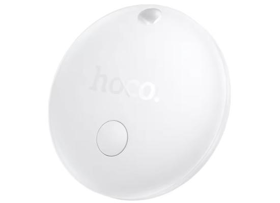 HOCO E93A Anti lost Smart Tag Support for Google Find My App Android Phone GPS Tracker Finder Locator for Key Pet Luggage Tag Device - White
